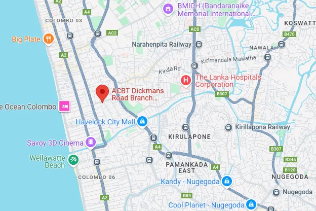 Colombo Google Maps